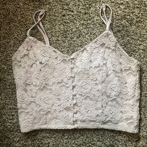 Crop top Light Purple Size Medium